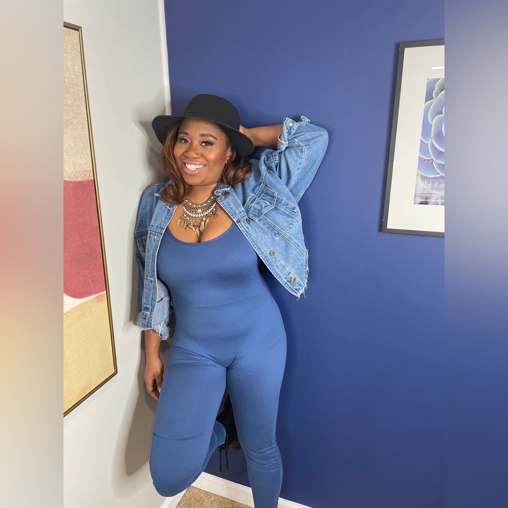 Blue Haze Playsuit